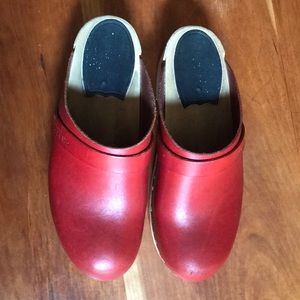 Hasbeen Clogs, red